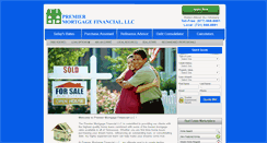 Desktop Screenshot of premiermortgagejackson.com
